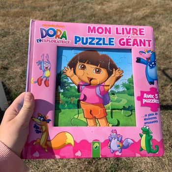 Livre puzzle dora