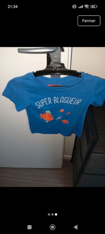 Tee shirt manche courte 