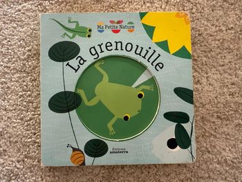 Livre en dur La grenouille 🌻