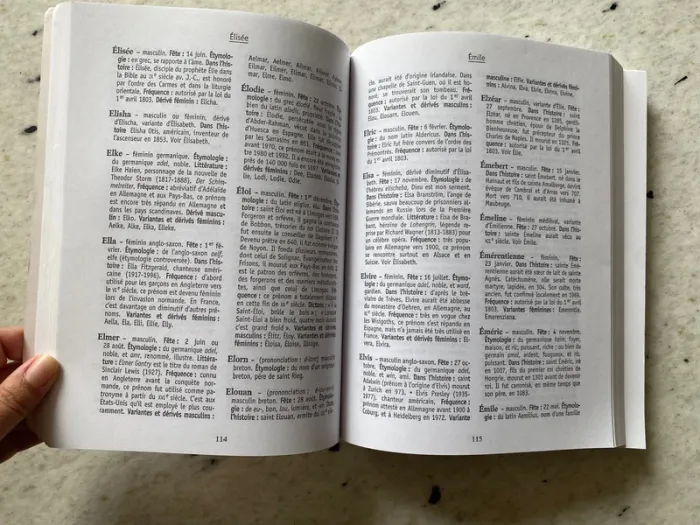 Livre Les 20000 plus beaux prénoms du monde - photo numéro 6