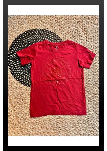 TEE shirt converse bordeaux