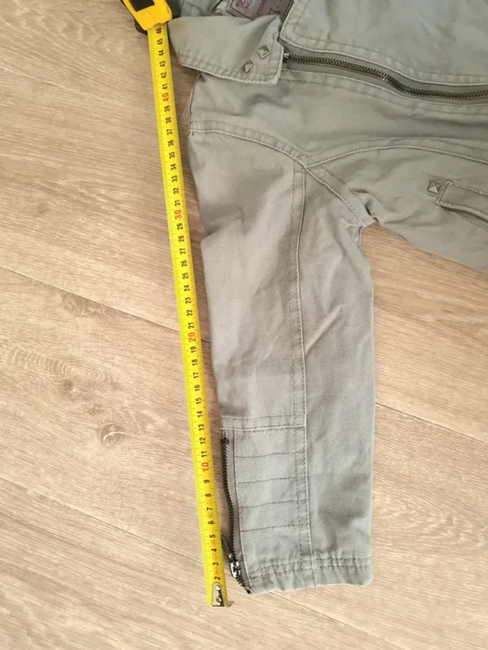 Veste grise à zip taille 6 ans - photo numéro 6