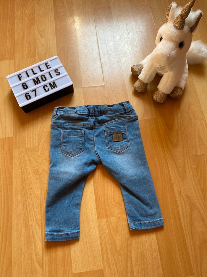 Jeans bande rouge Lulu Castagnette - photo numéro 2