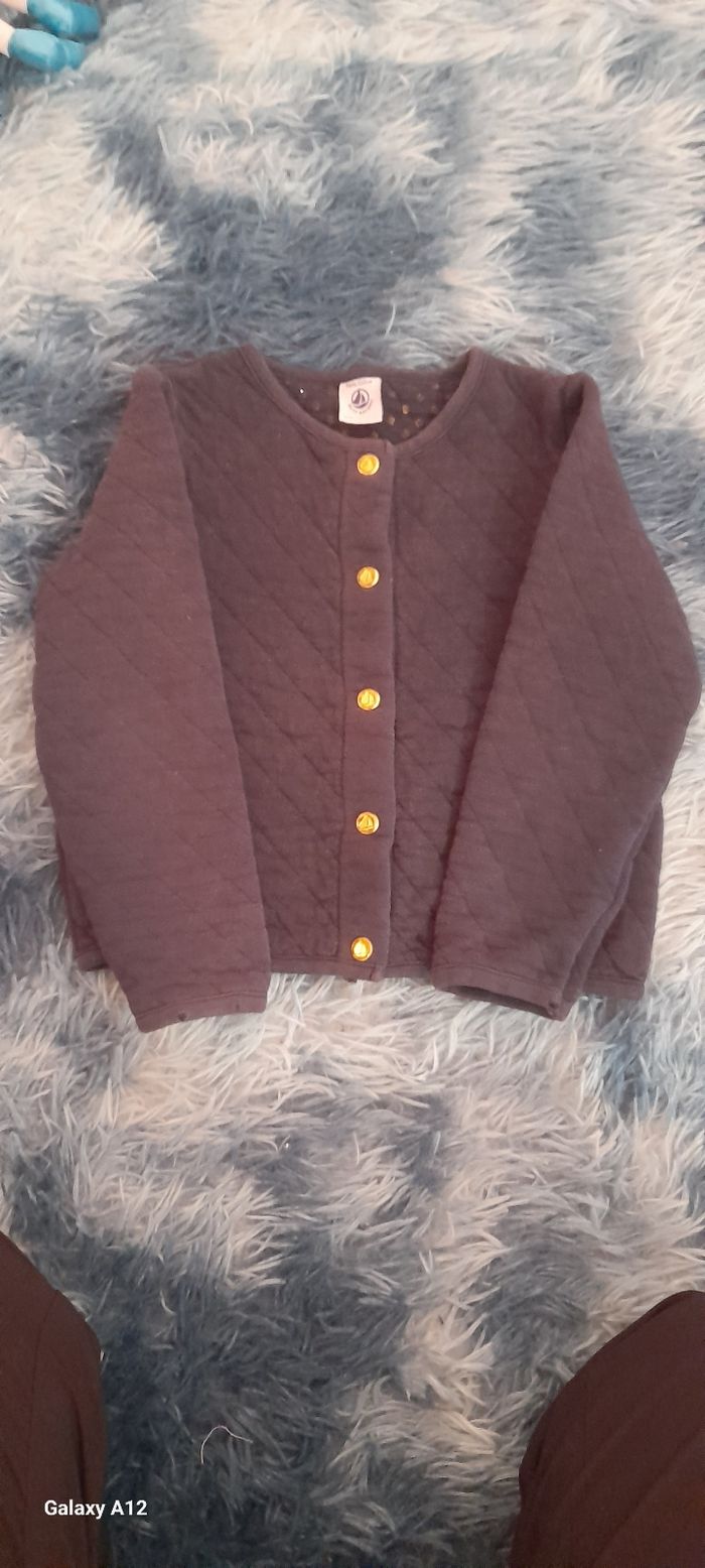 Veste Petit Bateau Bleu marine 5 ans