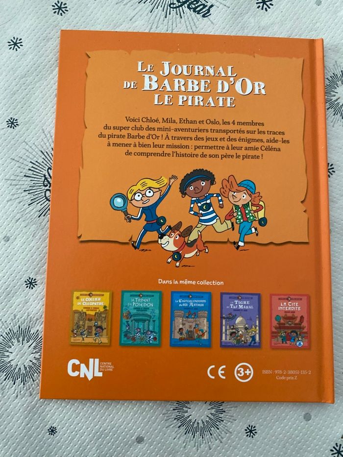 Livre Le journal de barbe d’or le pirate - photo numéro 2