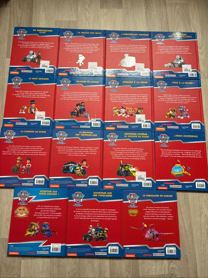 Lot de 15 livres Pat patrouille - photo numéro 2