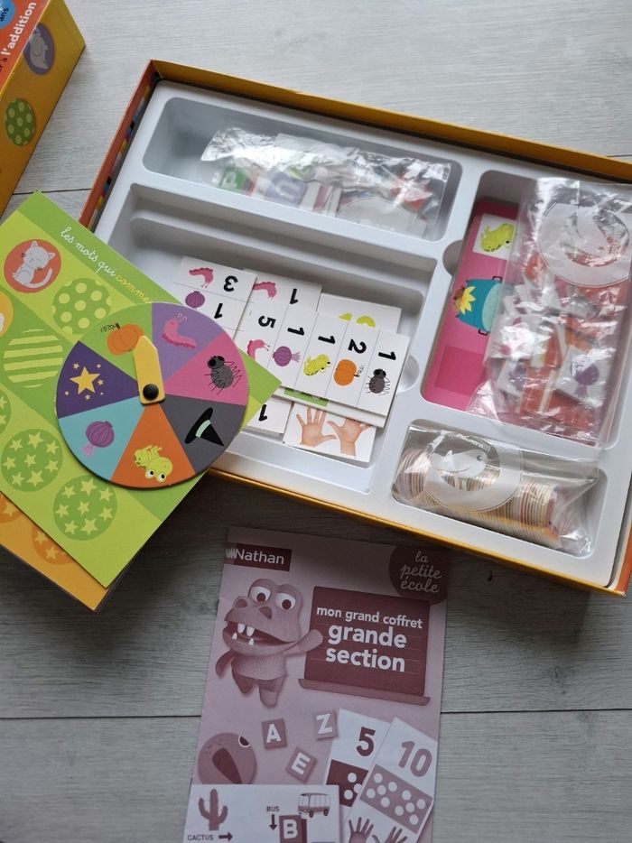 Jeu mon grand coffret grande section complet - photo numéro 2