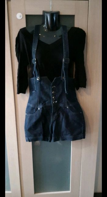 Salopette short