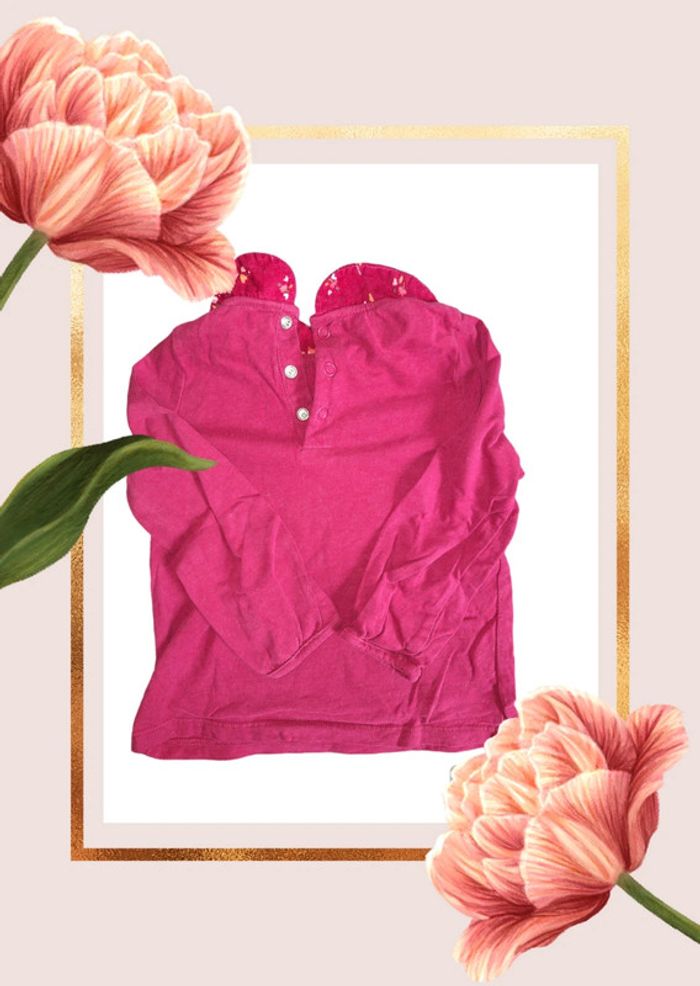 🌟🌸 T-shirt manches longues pour bébé fille 🌸🌟 - photo numéro 2