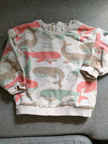 Sweat imprimé petit matelot