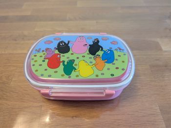 Boite à goûter Barbapapa environ 18*12*6 cm