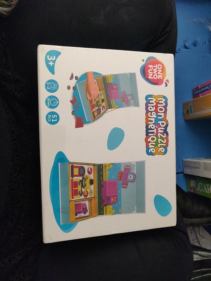 Mon puzzle magnétique