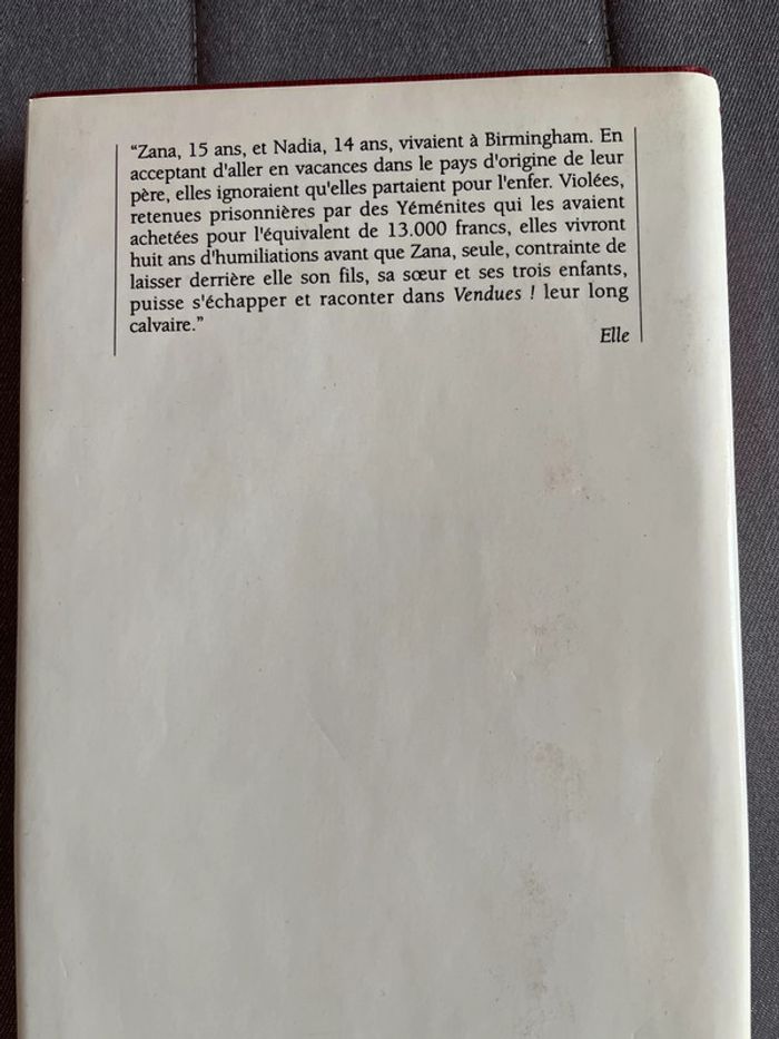 Livre VEndues ! - photo numéro 2