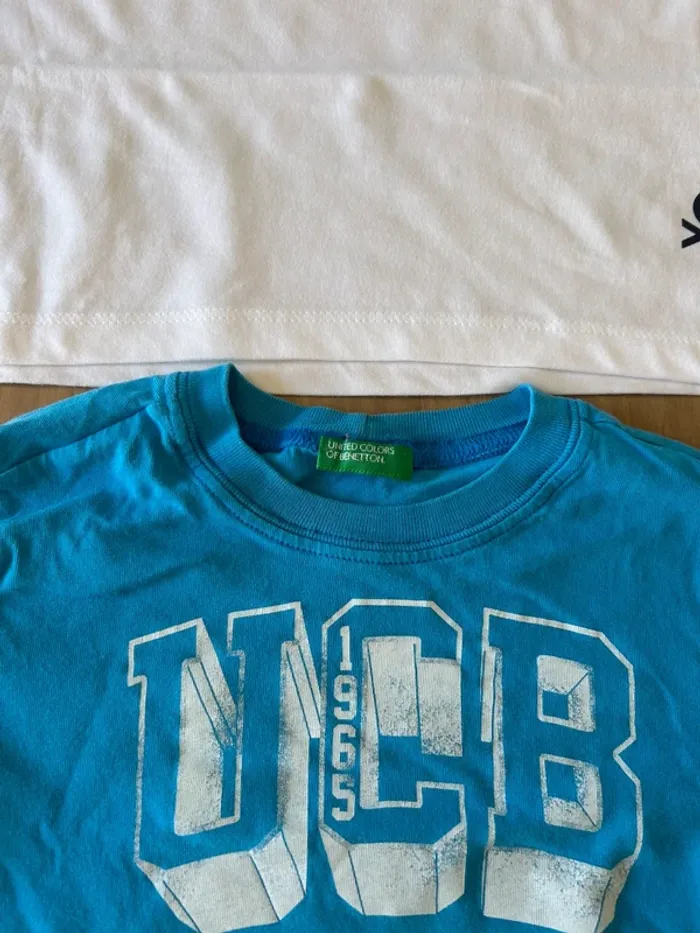 Lot de 2 hauts manches longues Benetton 5 ans - photo numéro 3