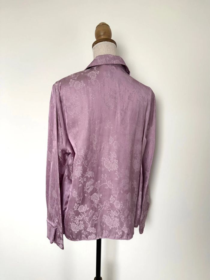 Chemise camisa Camicia Overhemd folder Blusa Camicetta haut blouse L manches longues blouse Raso - photo numéro 2