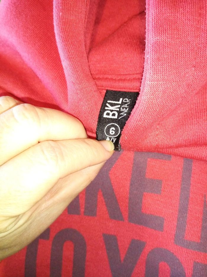 Sweat à capuche 6a - photo numéro 4