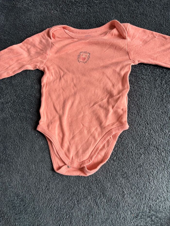 Lot de 3 body manches longues, 12 mois, 74 cm - photo numéro 5