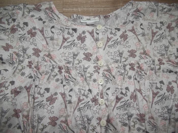 Blouse tunisien "Paris" Vertbaudet 12 ans - photo numéro 2