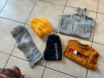 Lot vêtements bébé garçon