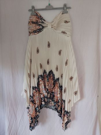 Robe imprimé dos nu