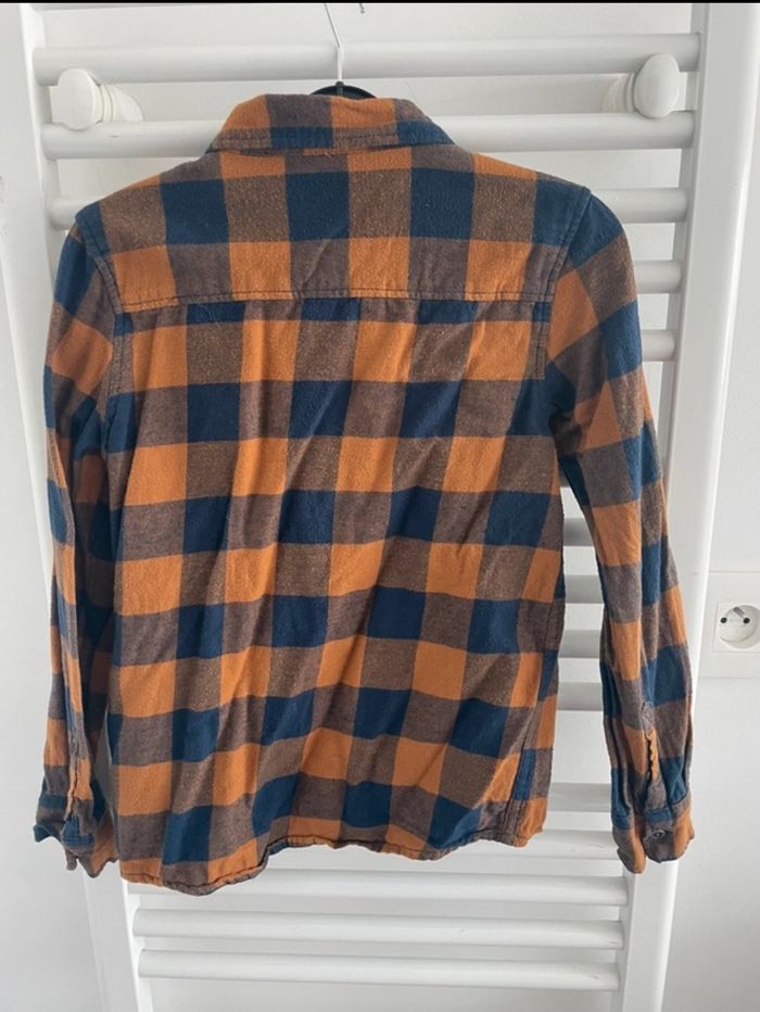 Chemise à carreaux - in extenso - 8 ans - photo numéro 3