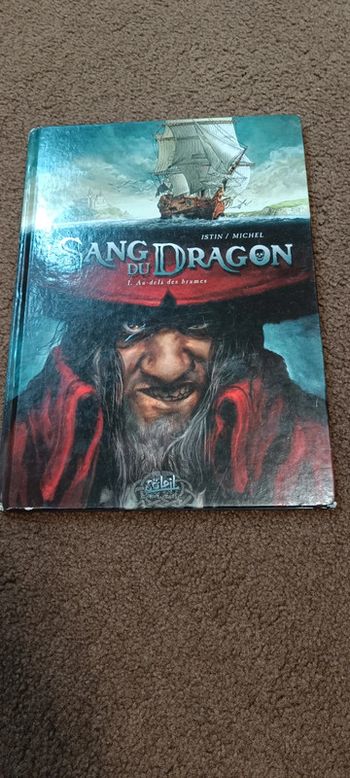 Livre bd le sang du dragon