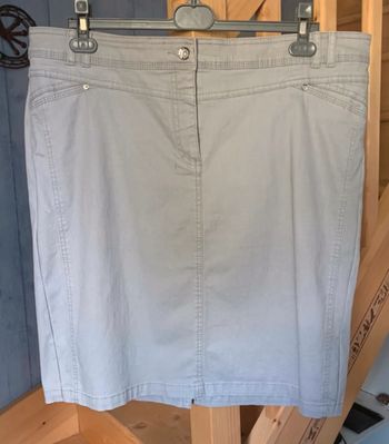 jupe grise fantaisie