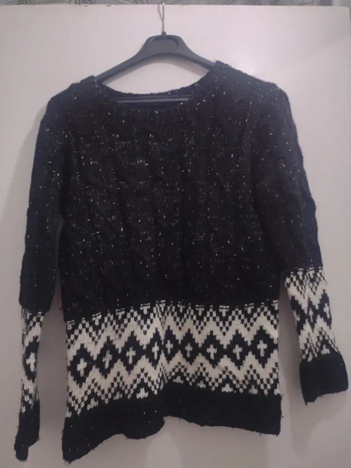 Pull Shasa avec motif brocart - photo numéro 2