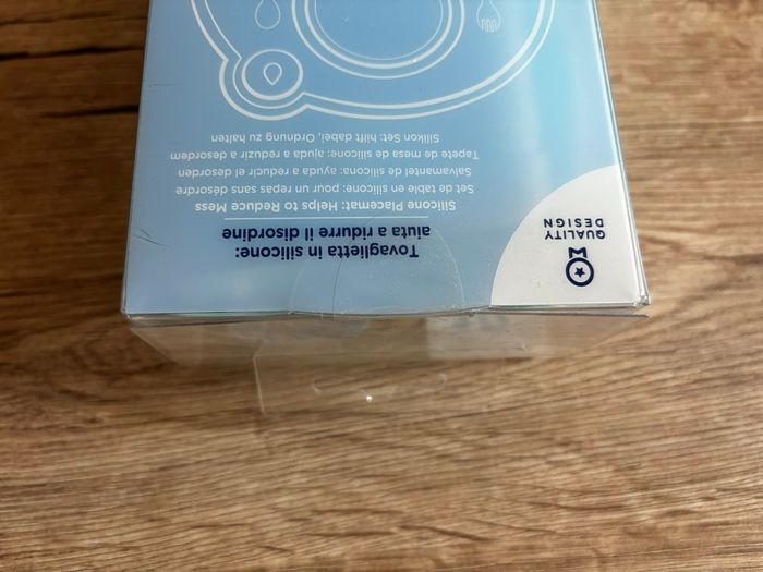 Set de table en silicone Chicco Easy Tablemat – Neuf avec étiquette – pliable / Montessori - photo numéro 2