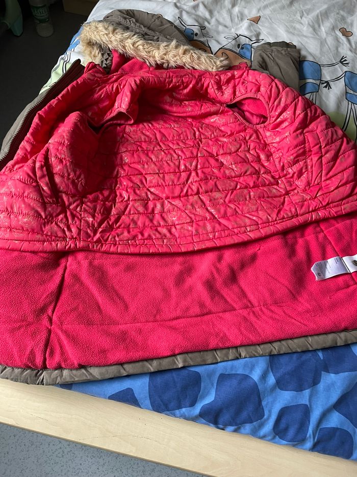 manteau parka 3 en 1 ans Fille 8 ans - photo numéro 2