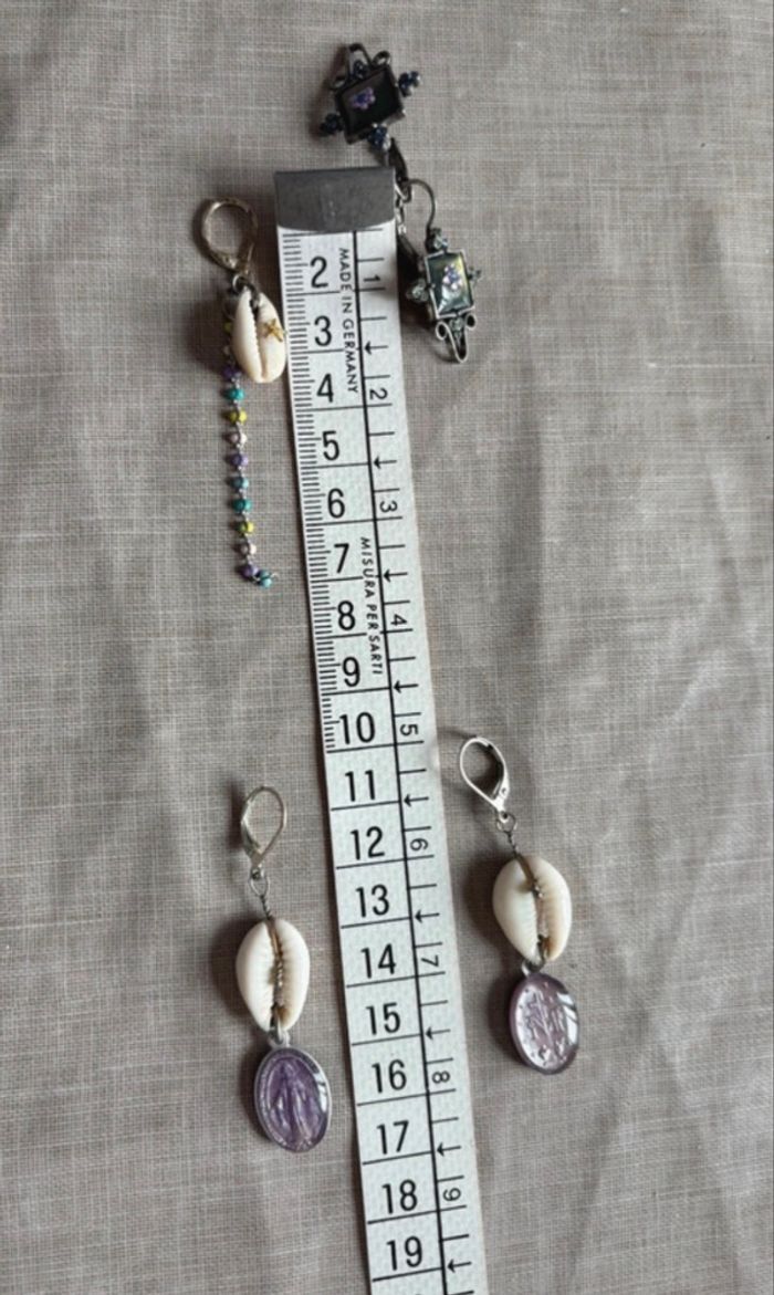Lot de 18 bijoux fantaisie violet - photo numéro 9