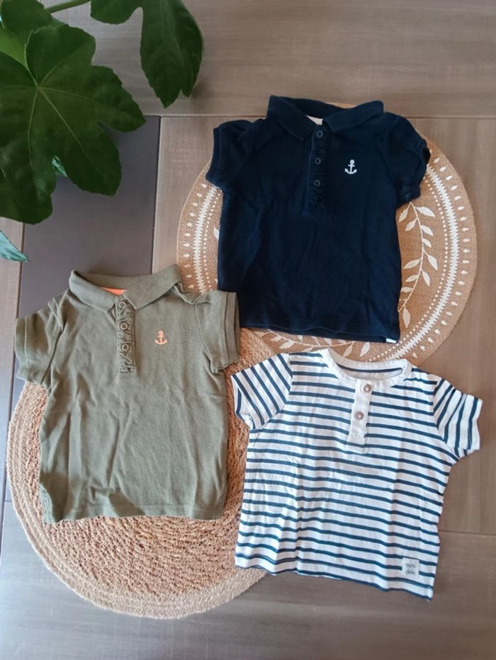 🐼 Lot tee-shirts Kiabi taille 6mois