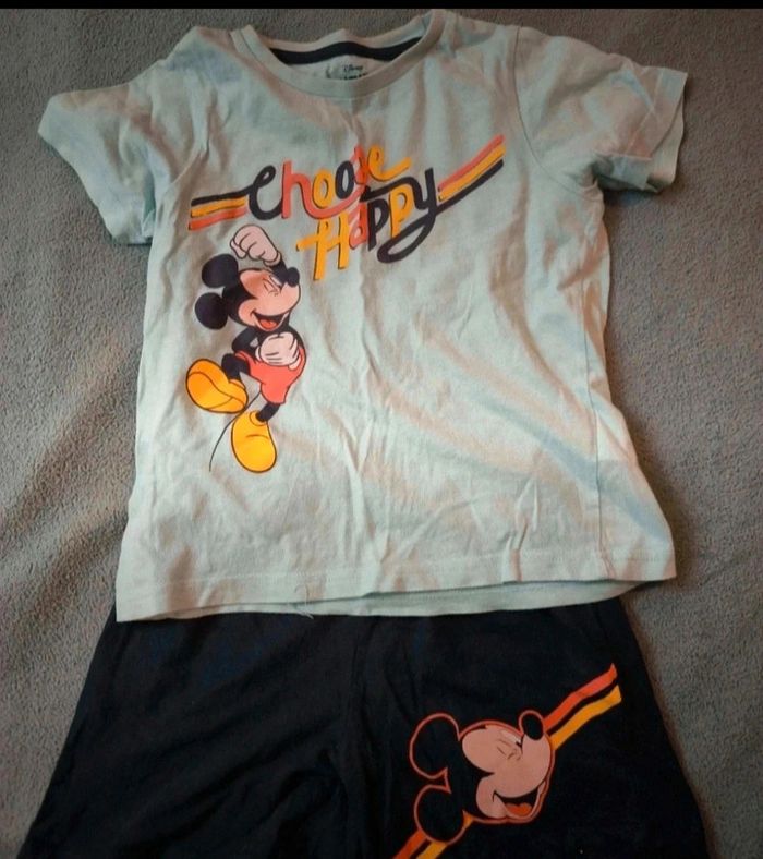Pyjama short garcon Disney 5-6 ans