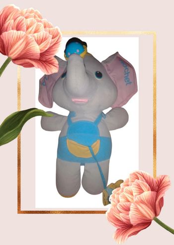 Éléphant hochet bébé 👶