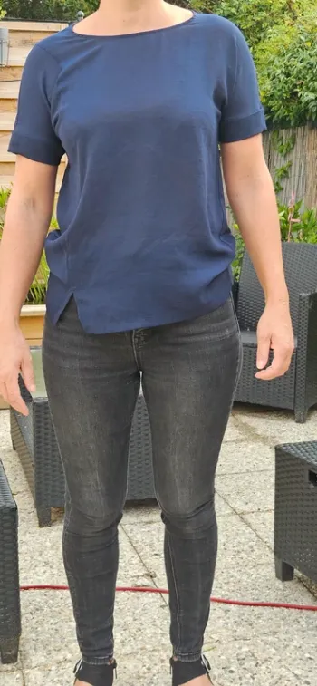 Maillot bleu Mango S