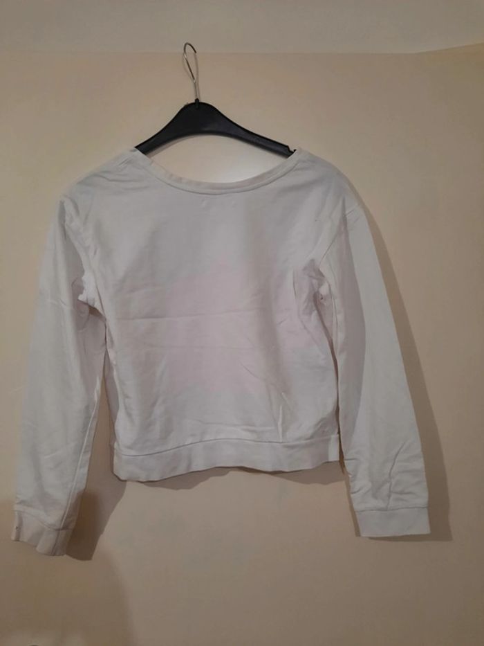 Pull blanc jennyfer taille l imprimé london - photo numéro 2