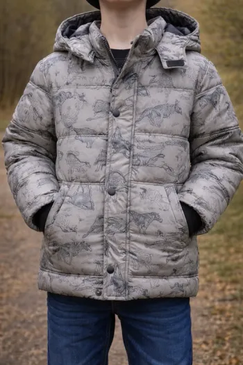 Doudoune a capuche DPAM