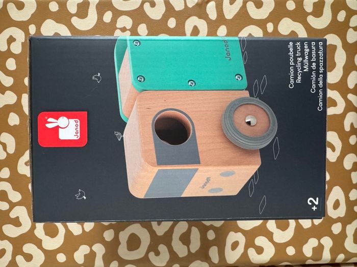 jouet camion poubelle en bois ~ janod - photo numéro 4