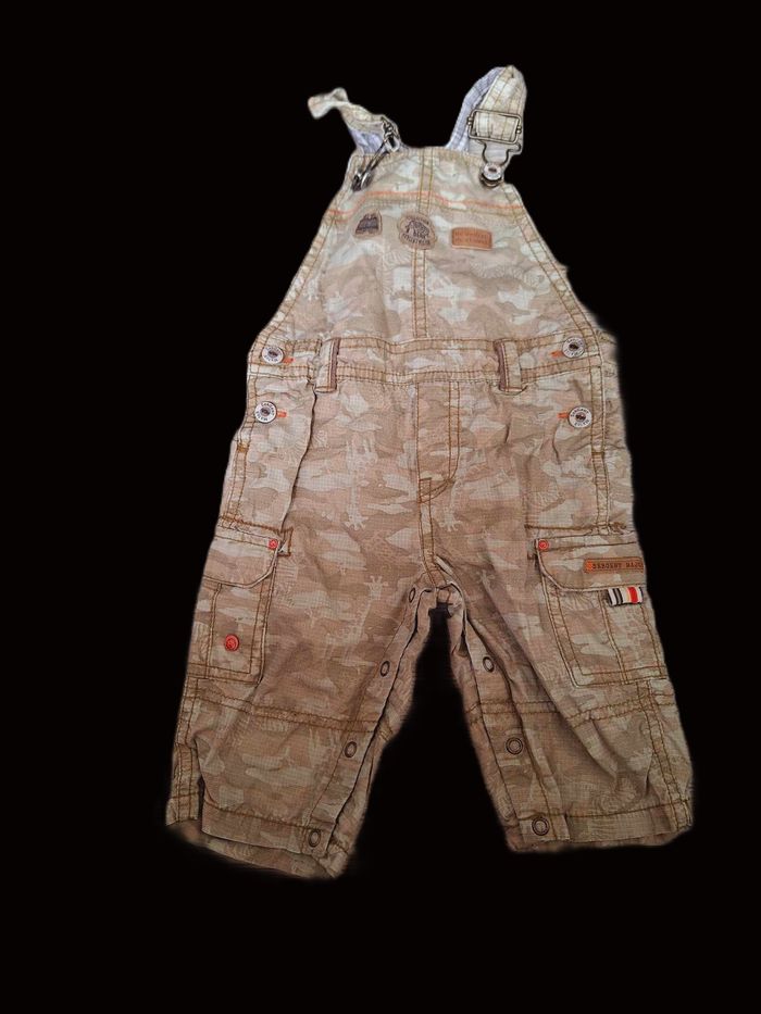 Salopette short 18 mois Sergent Major