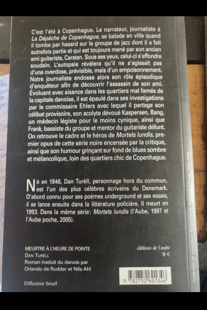 Meurtre à l'heure de pointe fe Dan Turéll - photo numéro 2