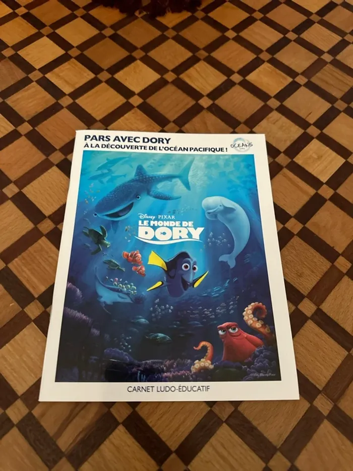 Carnet Ludo-éducatif Le Monde de Dory