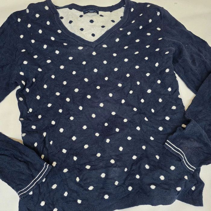 Pull Col v à point tommy hilfiger - photo numéro 2