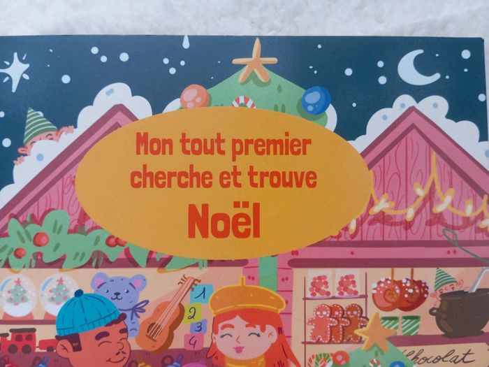 Livre Neuf Mon tout premier cherche et trouve Noël Millepages - photo numéro 2