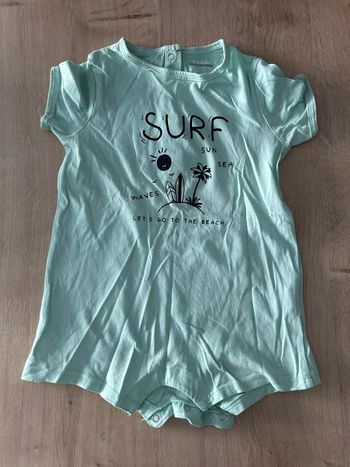 Combinaison short 24 mois