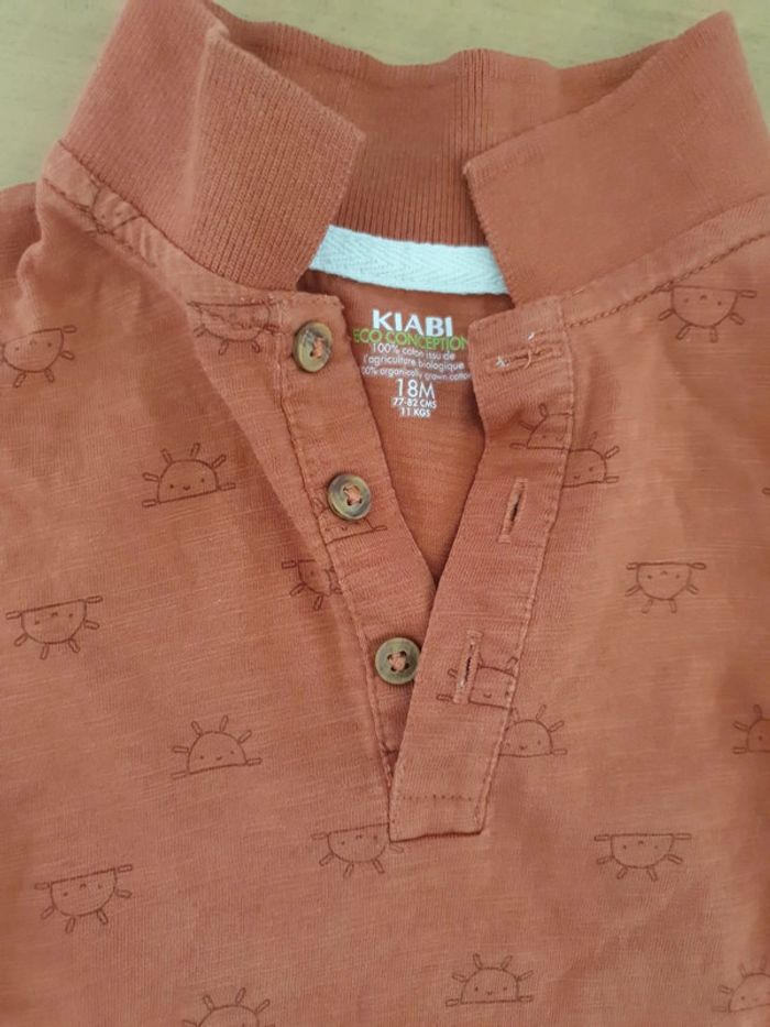 Lot t-shirts manches courtes 18 mois - photo numéro 7