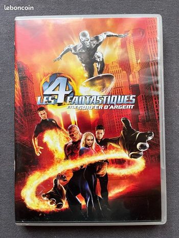 Les 4 fantastiques et le surfer d’argent (DVD)