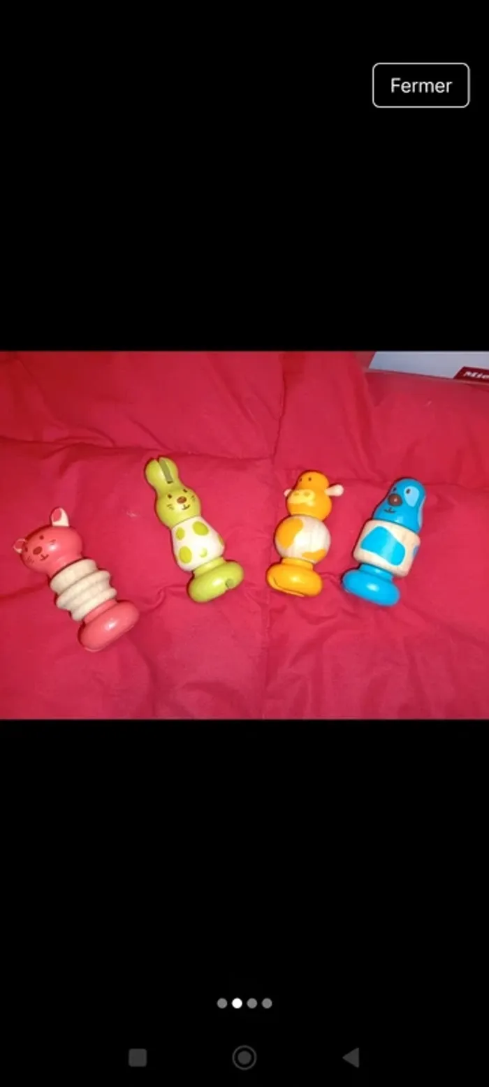 Jeu d'habileté visse et dévisse Djeco en bois - photo numéro 2