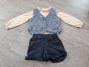 Ensemble fille 3 ans chic Lulu Castagnette