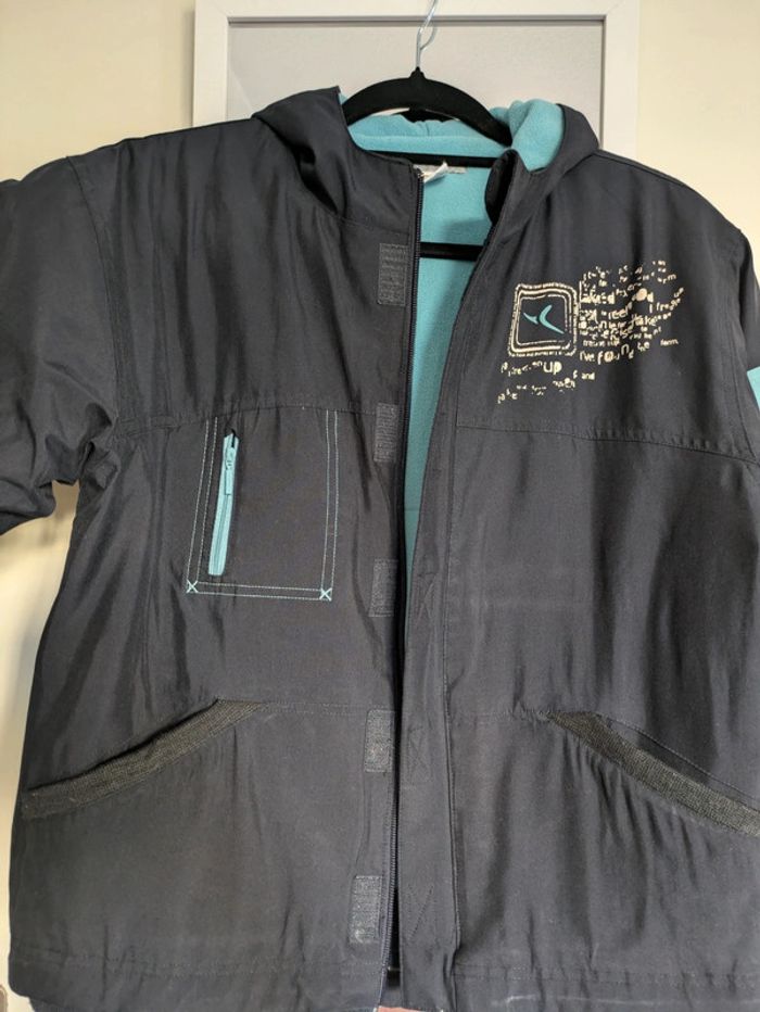 Veste parka polaire Domyos 10 ans - photo numéro 2