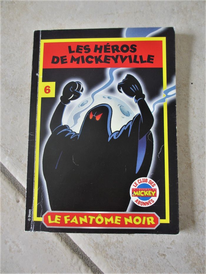 BD enfant Les héros de Mickeyville – Le fantôme noir